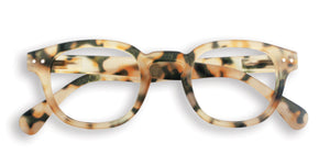 IZIPIZI #C Reading Glasses - Light Tortoise