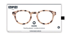 IZIPIZI #C Reading Glasses - Light Tortoise