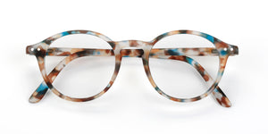 IZIPIZI #D Reading Glasses -  Blue Tortoise